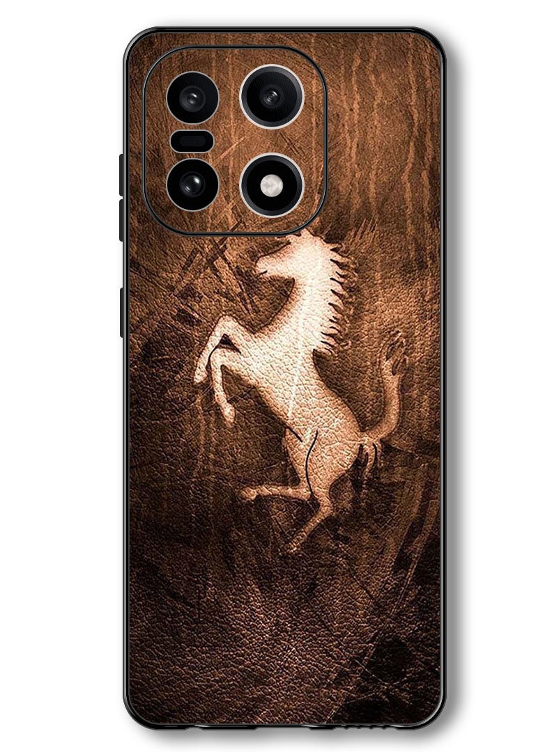 Theodor Case Compatible with OnePlus 15 6.78 Inch Protection Shockproof Bumper Cover Leather Horse - Image 1